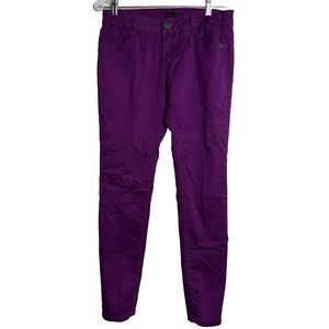 Metaphor Purple‎ Skinny Jeans Womens Size 4 Plum Magenta Y2K Grunge Indie Sleaze